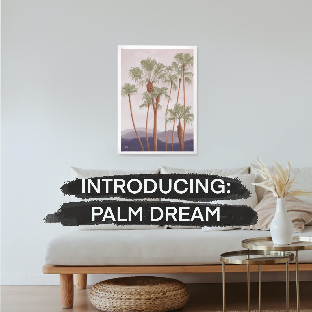 Introducing: Palm Dream art print - Greenhaus Prints