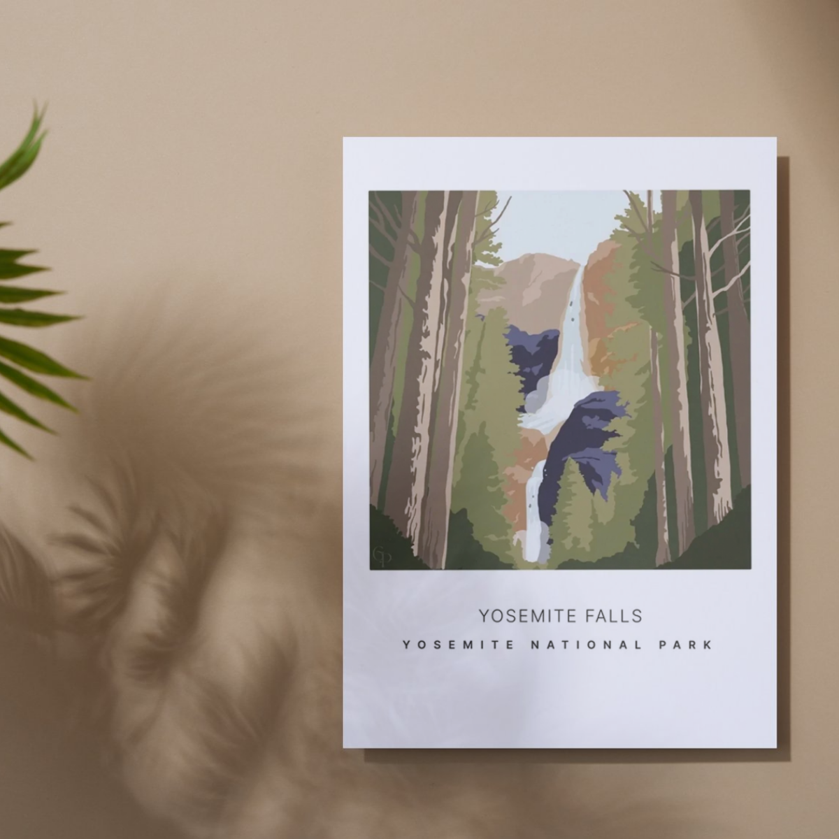 Yosemite, Yosemite Falls Print